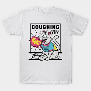 Cat coughing T-Shirt